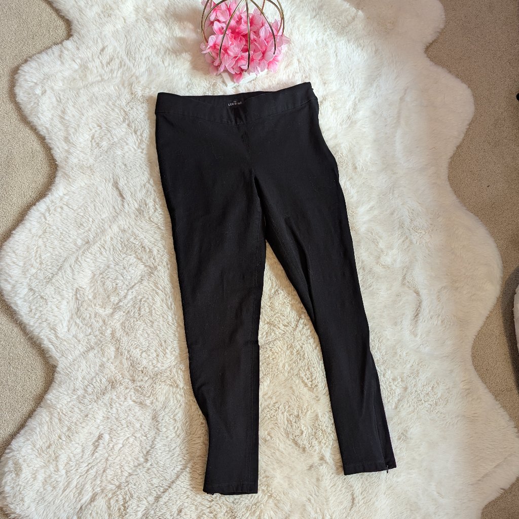 Euc Whbm The Legging Size 6 Black